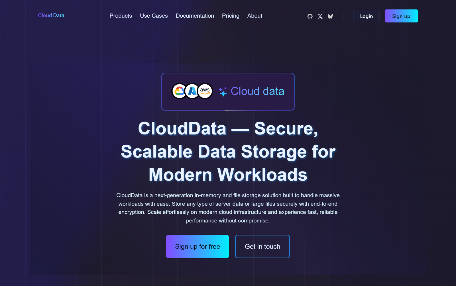 CloudData projects