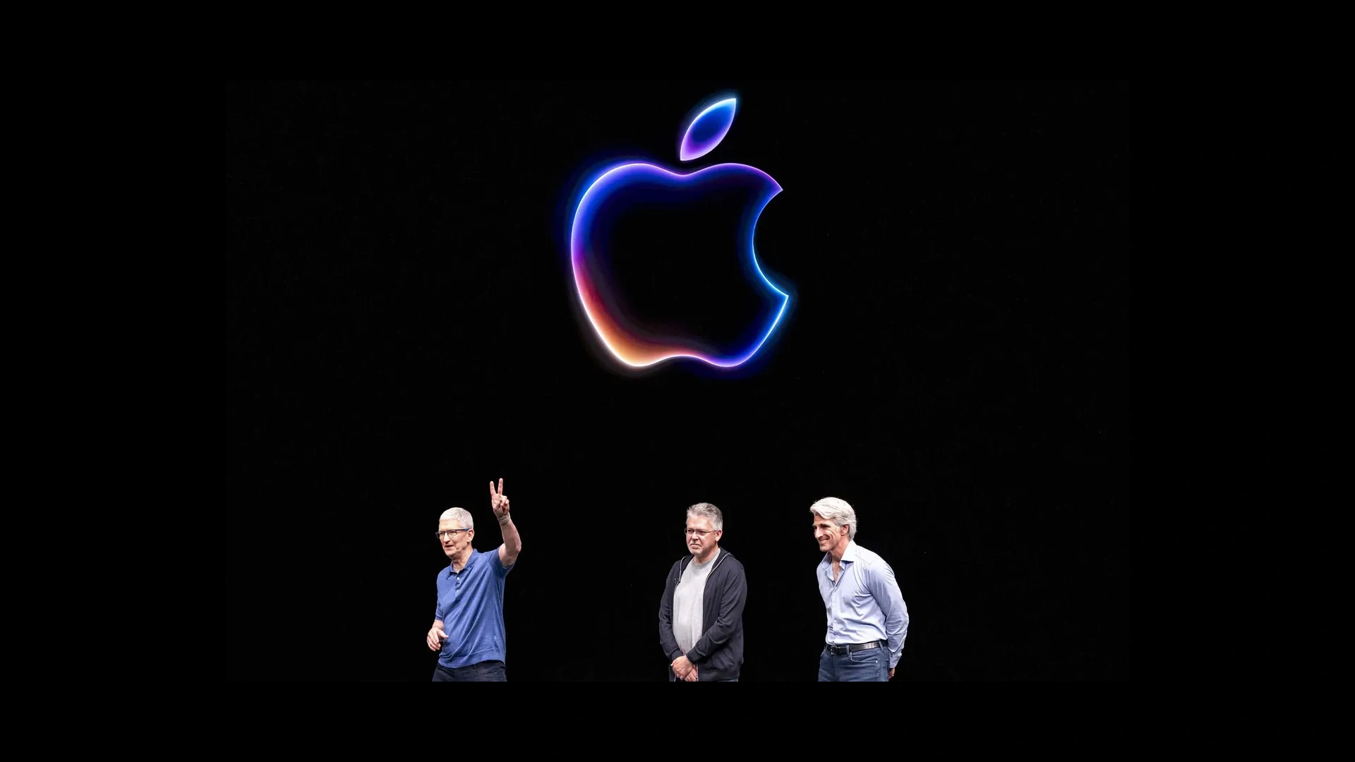 Apple 50th anniversary journey from garage startup to global tech giant showcasing iPhone, MacBook and evolution in AI era