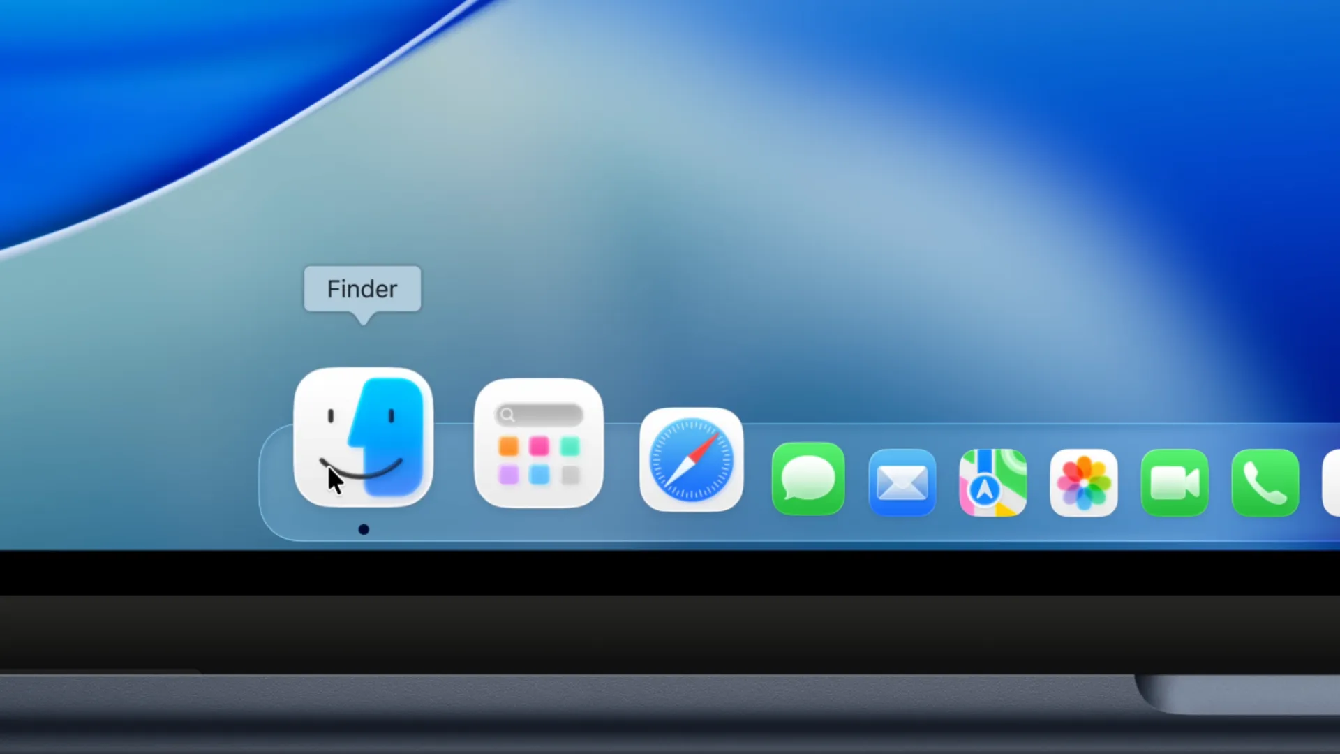 Apple macOS 27 interface showcasing improved Liquid Glass design, updated Siri features, and enhanced Safari tab organization on a Mac display