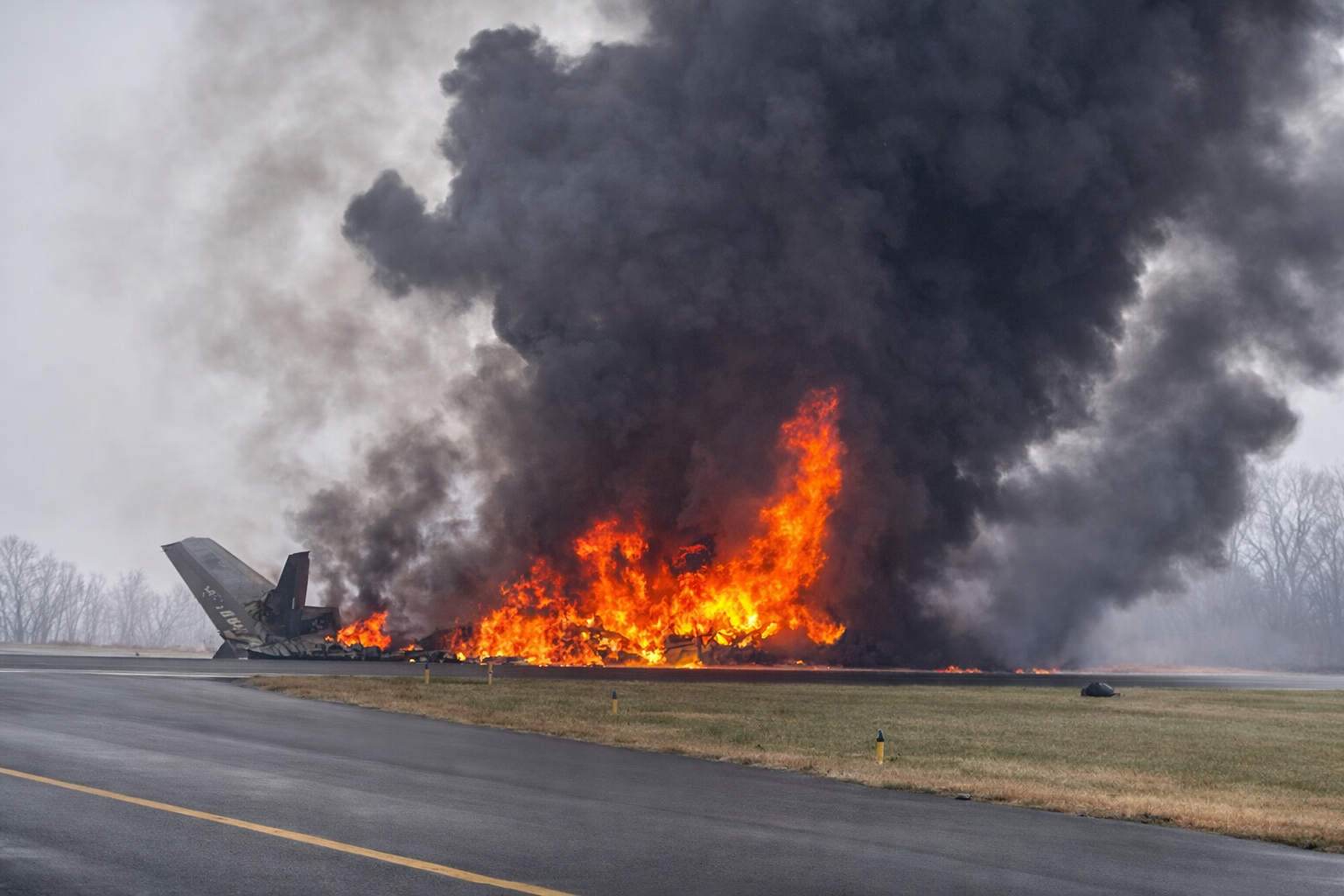 Cessna C550 Jet Crash at North Carolina Airport Under Investigation