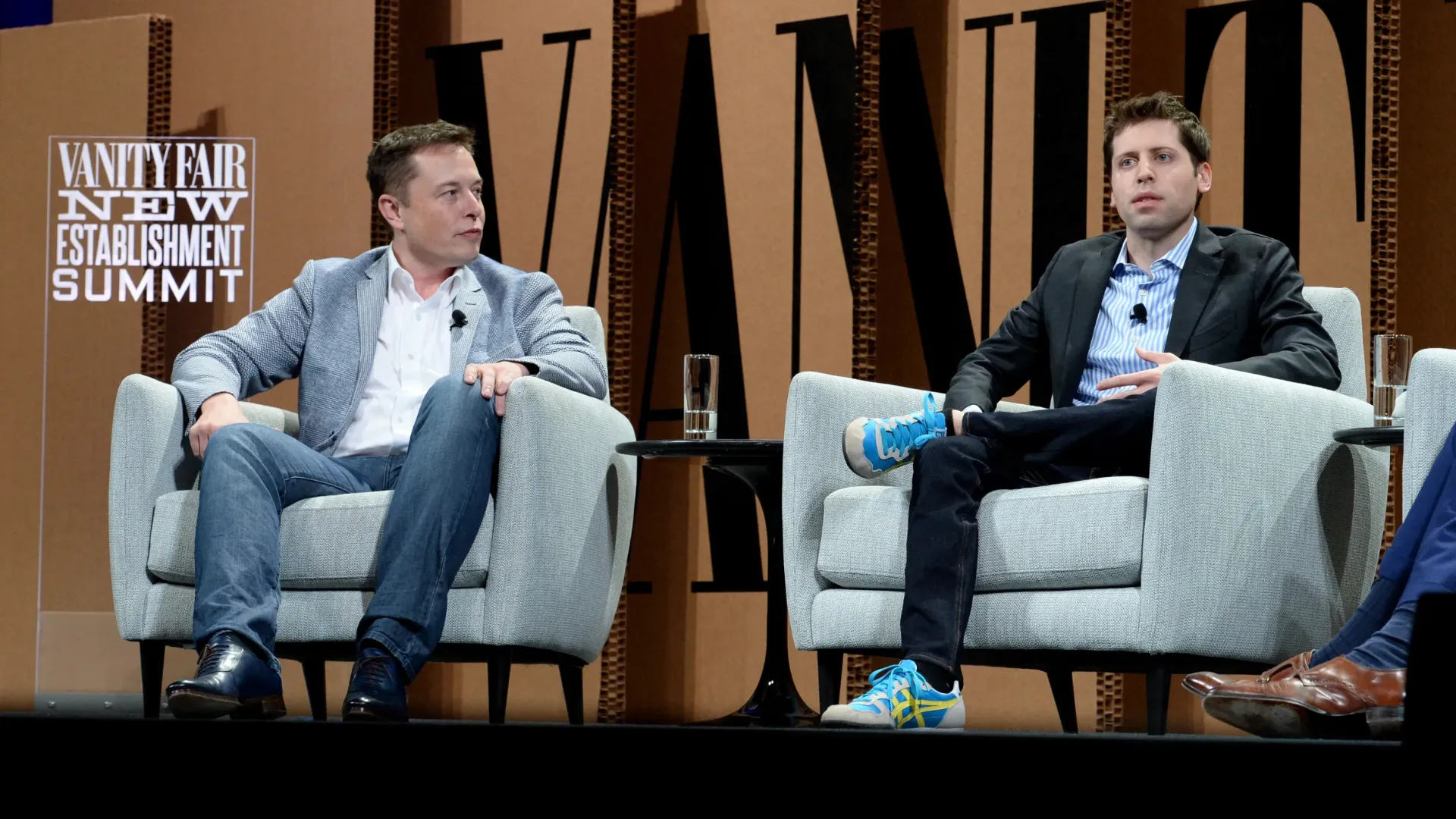 Elon Musk and Sam Altman during major courtroom battle over OpenAI mission, Microsoft partnership and future of artificial intelligence in 2026