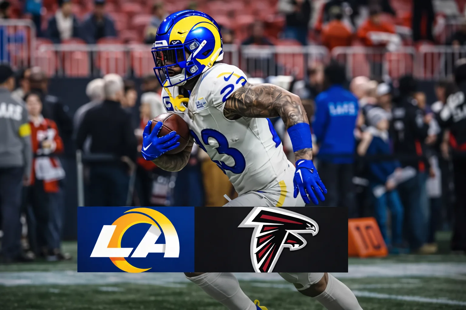 Falcons stun Rams with late field goal thriller