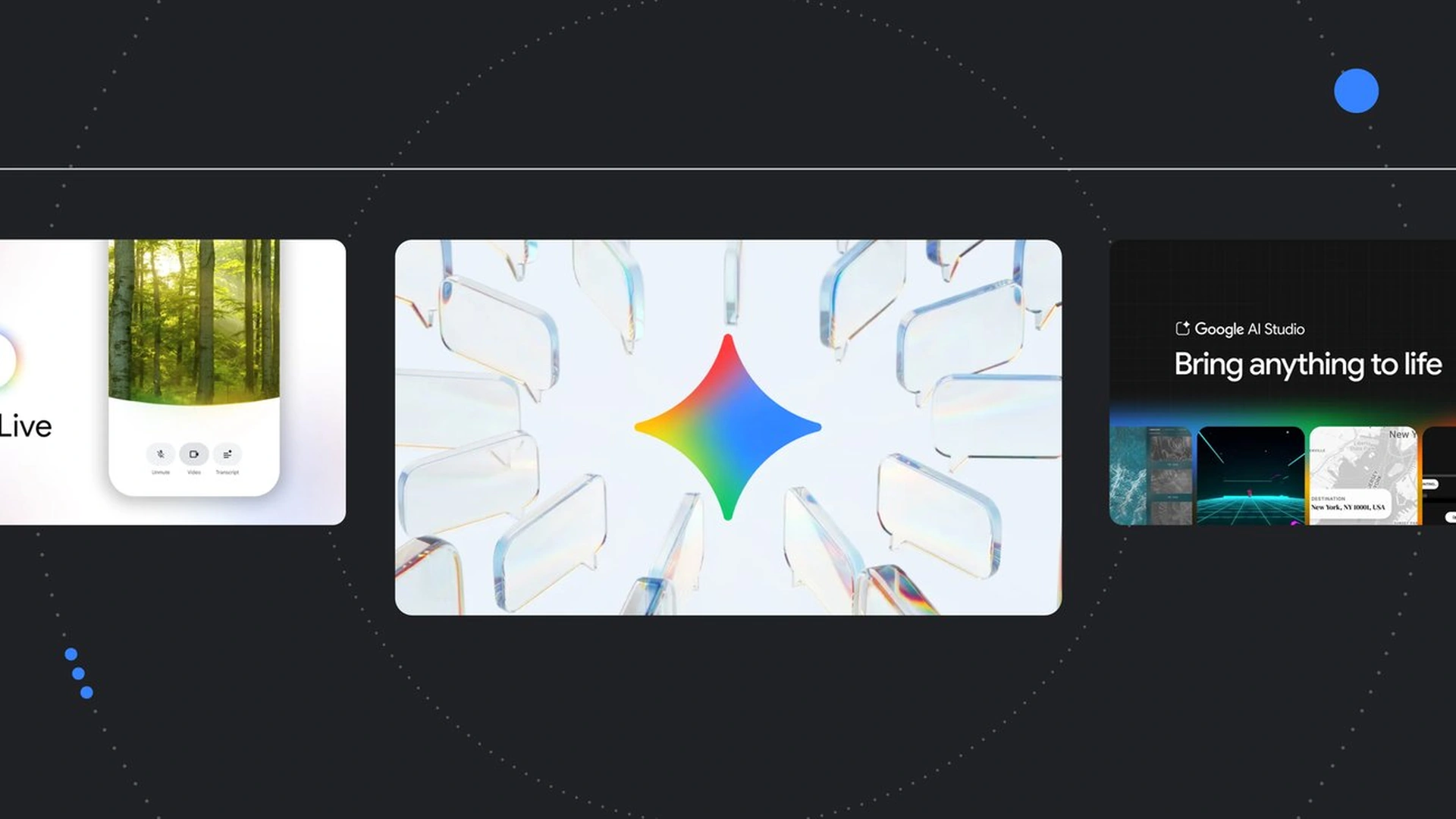 Google AI March 2026 updates showing Gemini integration, Search Live global expansion, Personal Intelligence features and AI tools across Maps, Workspace and Pixel devices