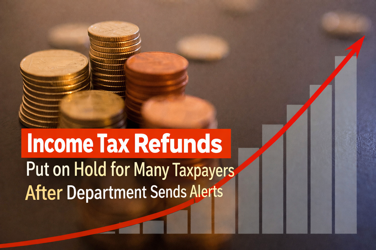 Income Tax Refunds Put on Hold for Many Taxpayers After Department Sends Alerts