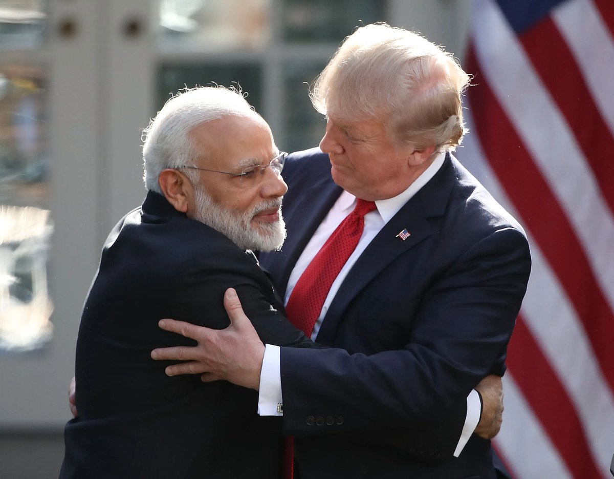 India and United States flags symbolising the 2026 trade reset after US reduces tariffs on Indian exports to 18 percent