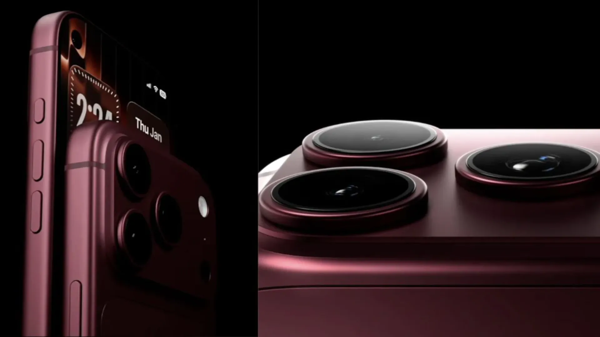 Apple iPhone 18 Pro Max leaked dummy unit showing larger camera module, smaller Dynamic Island, and updated thicker design ahead of September 2026 launch