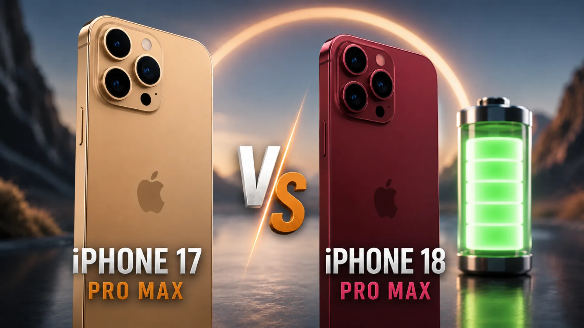 Apple iPhone 18 Pro Max expected design and spec upgrades over iPhone 17 Pro Max including smaller Dynamic Island and variable aperture camera in 2026
