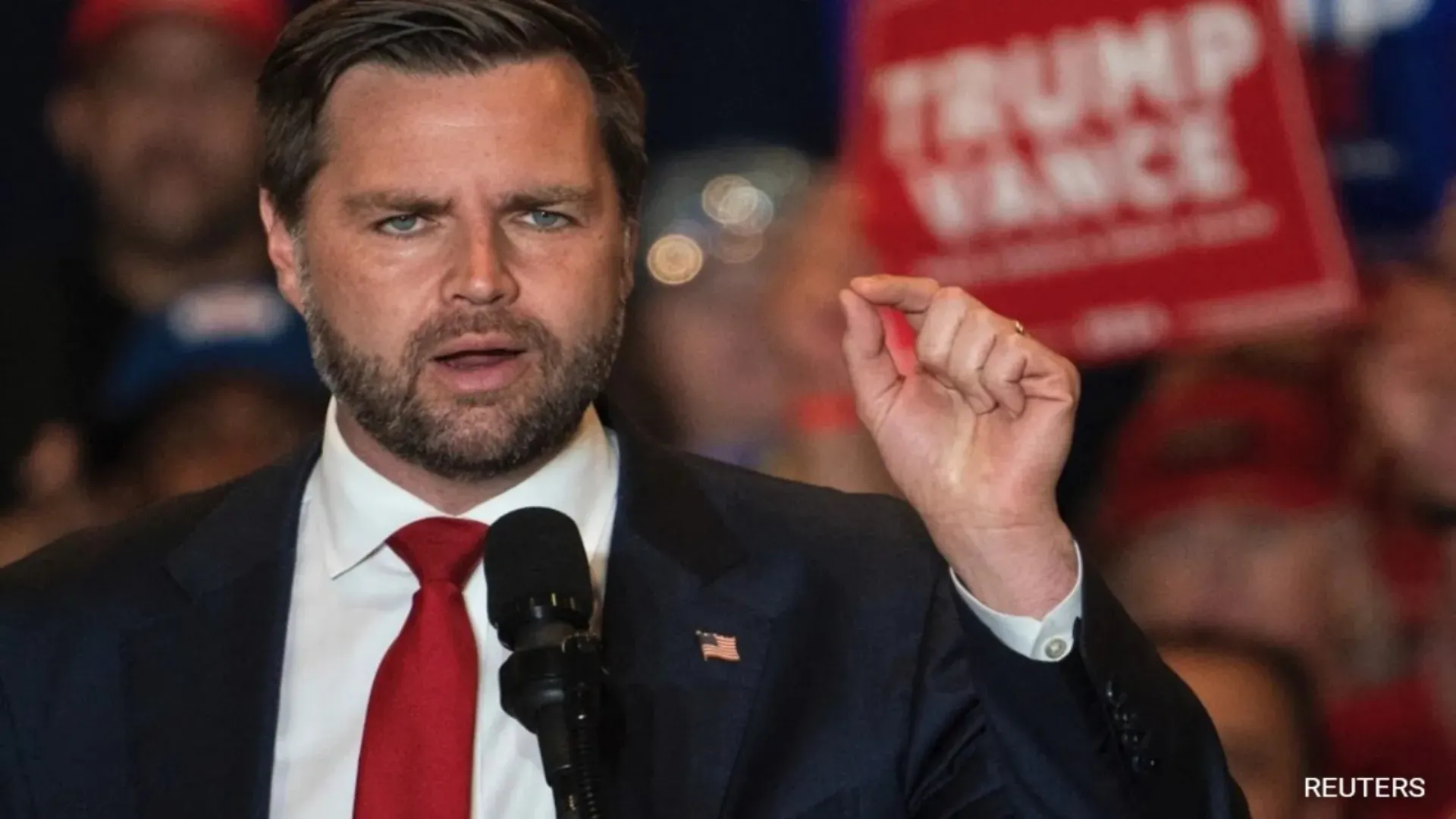 US Vice President JD Vance speaking about the US-Iran interim peace agreement delay, citing Pakistan's lack of press freedom during a podcast interview.