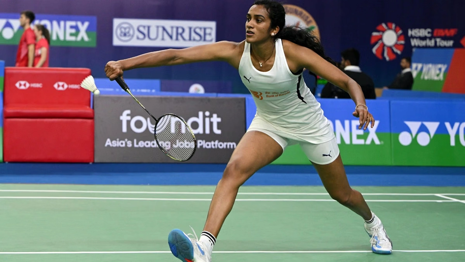 PV Sindhu celebrates advancing to the semifinals at Malaysia Open 2026 as Satwik-Chirag exit in men’s doubles quarterfinals