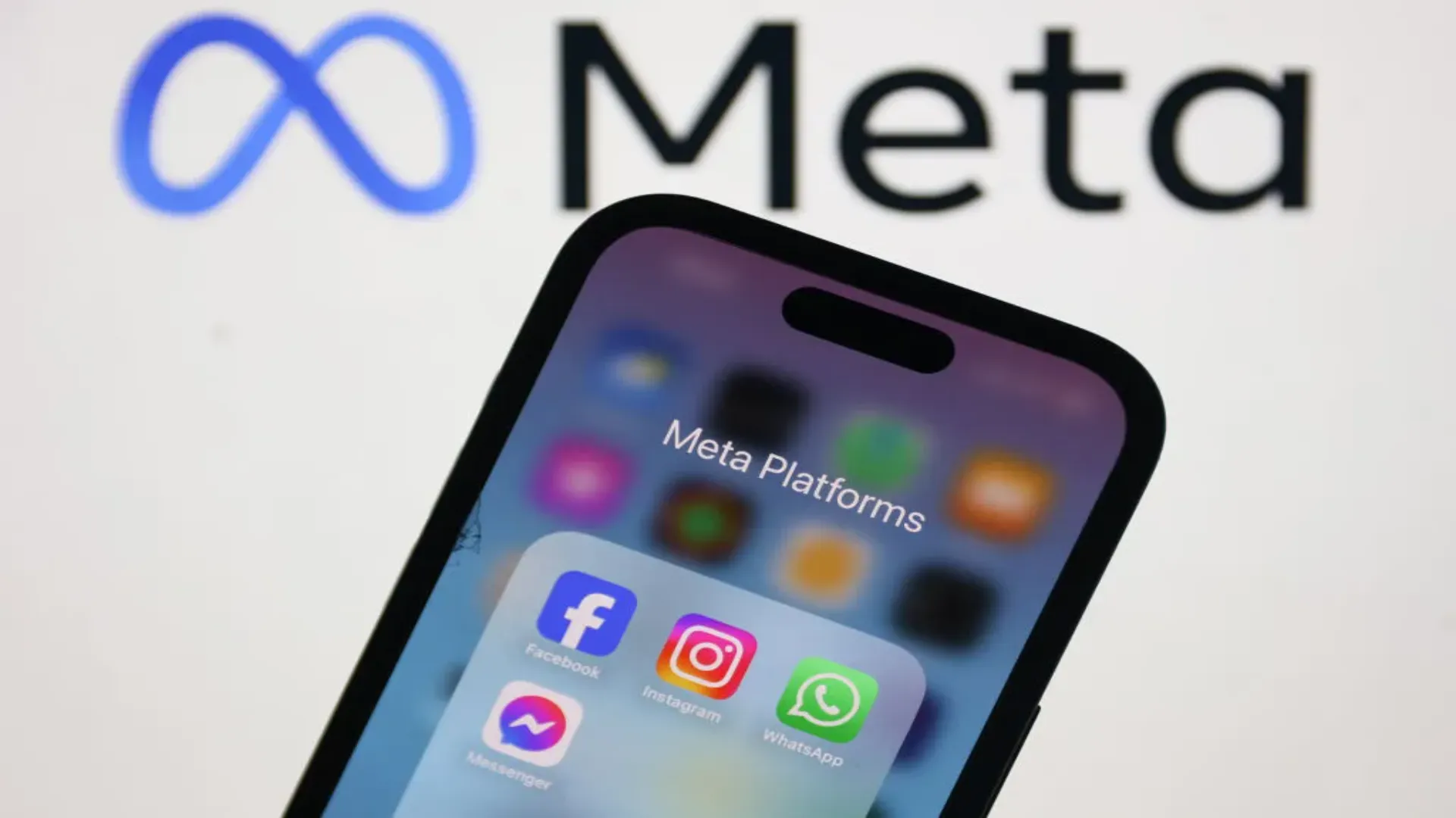 Meta's paid subscription plans for Instagram Plus, Facebook Plus and WhatsApp Plus displayed on smartphones, as the company rolls out Meta One brand globally in 2026.