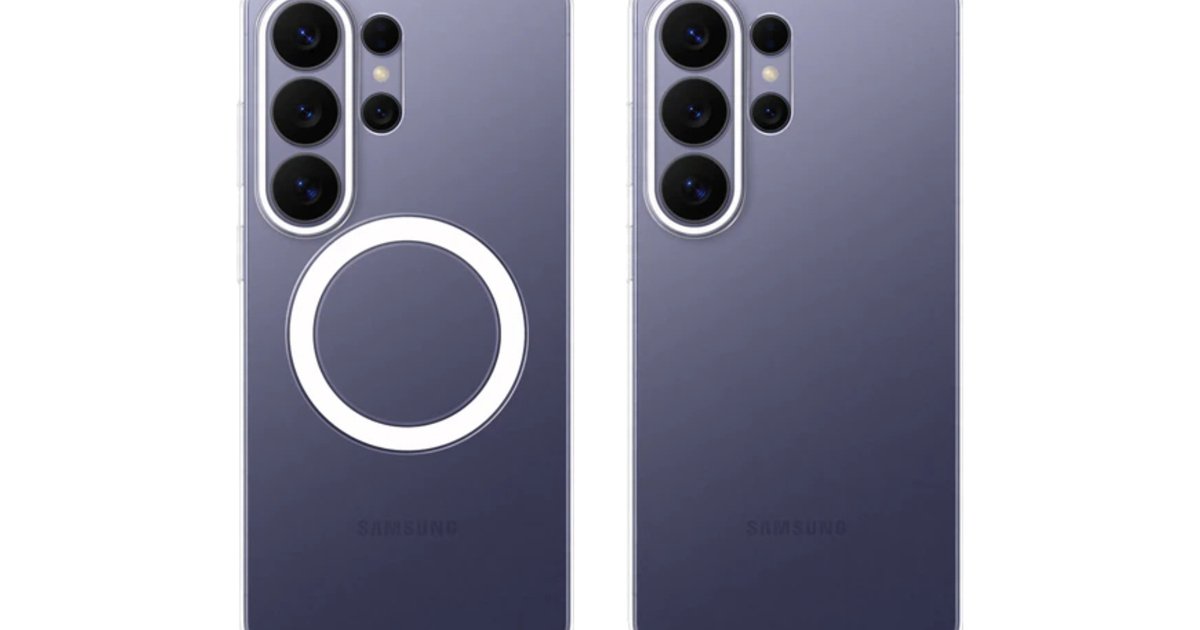 Samsung Galaxy S26 Ultra shown with Qi2 wireless charging accessories highlighting the absence of built in magnetic alignment