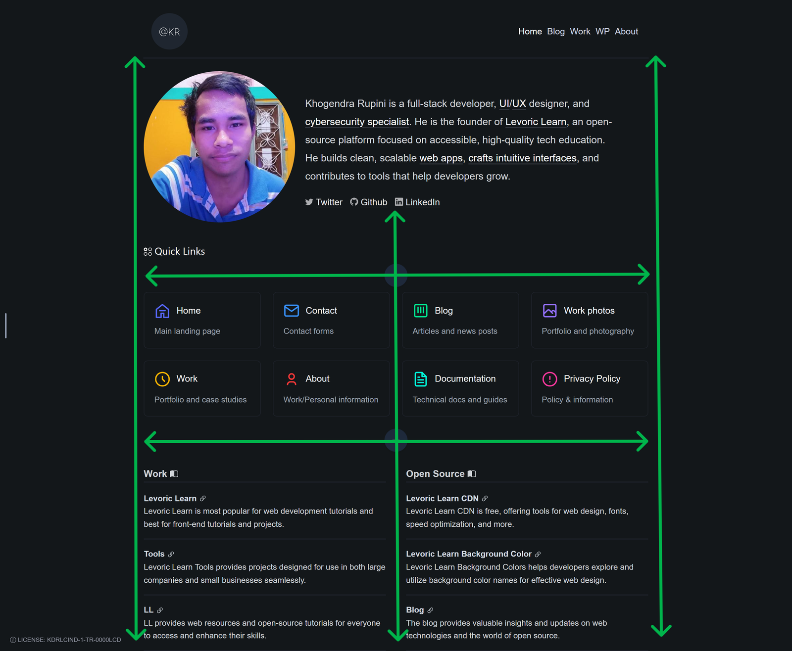 New Layout = Khogendra Rupini